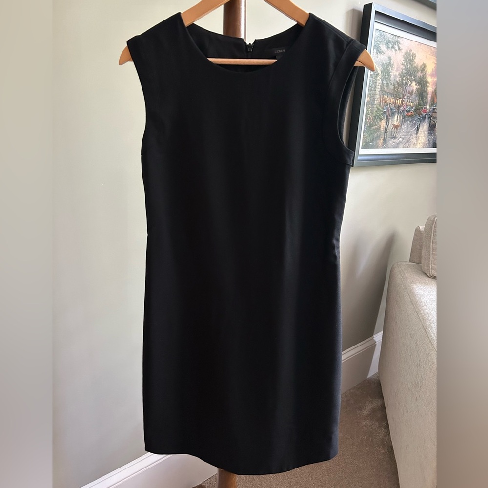 J Crew Sleeveless Wool Dress Size 0 - Picture 5 of 6